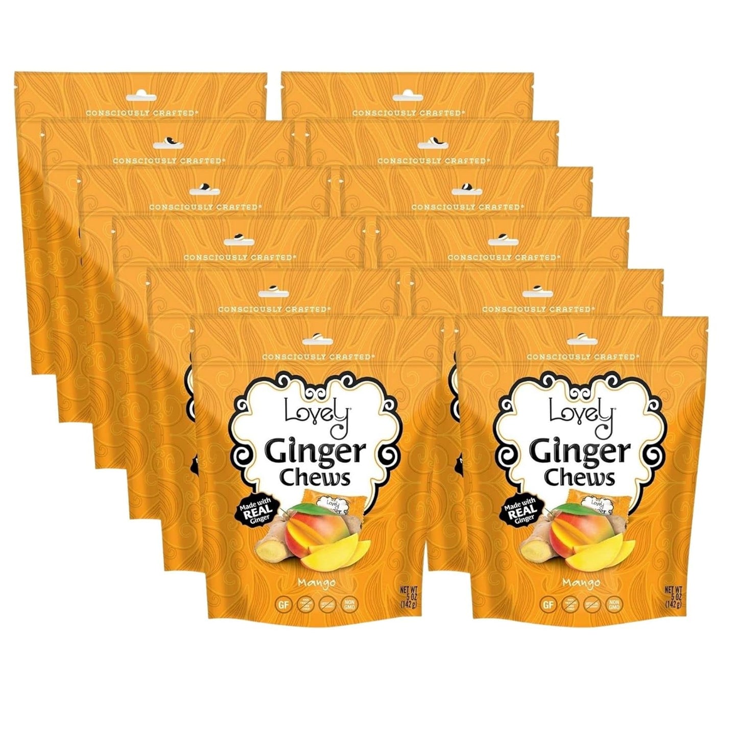 Mango Ginger Chews