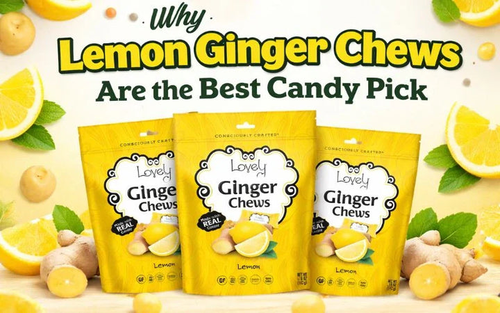 Why Lemon Ginger Chews Are the Best Candy Pick