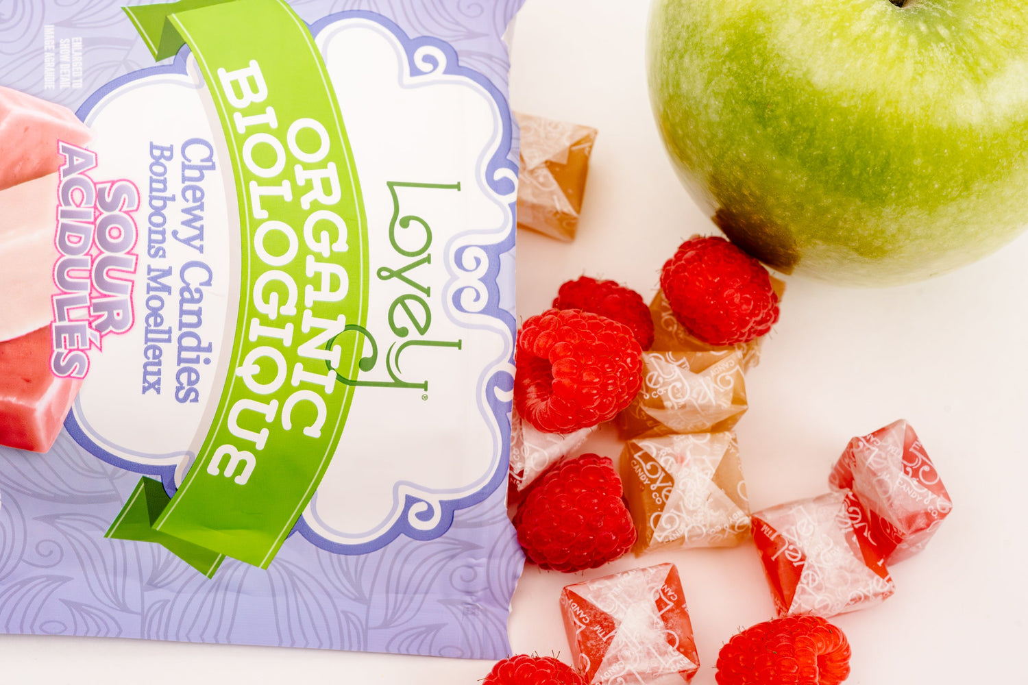 Organic Fruit Chews - Sweet & Sour Flavors