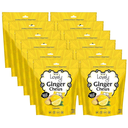 Lemon Ginger Chews