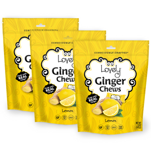 Lemon Ginger Chews