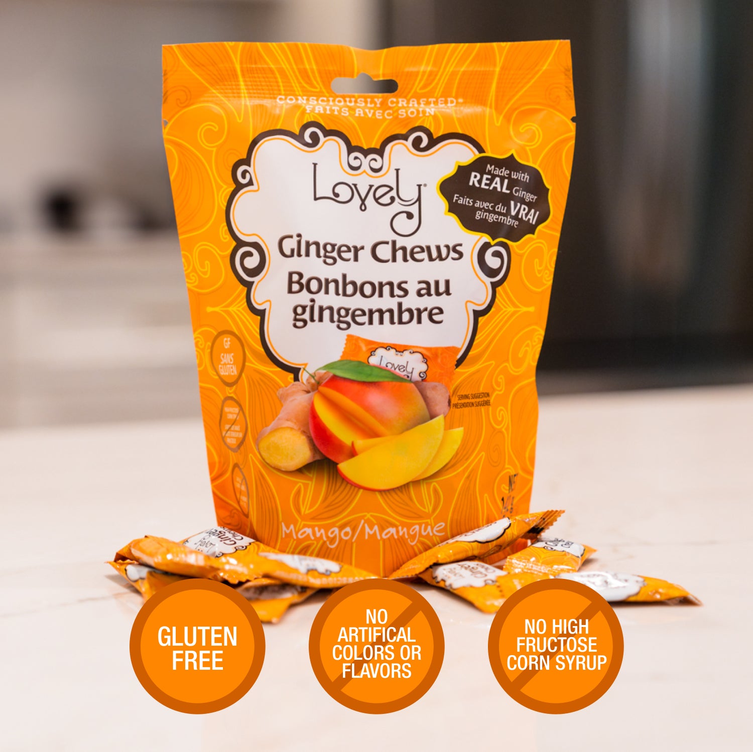 The Ginger Essentials Box | Gluten Free Candy | Lovely Candy
