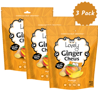 Mango Ginger Chews