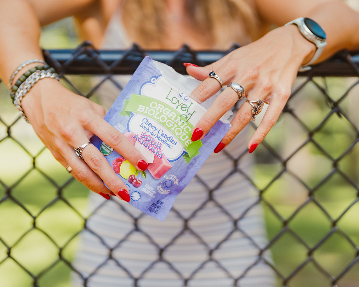 Organic Sour Chewy Candies