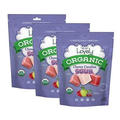 Organic Sour Chewy Candies