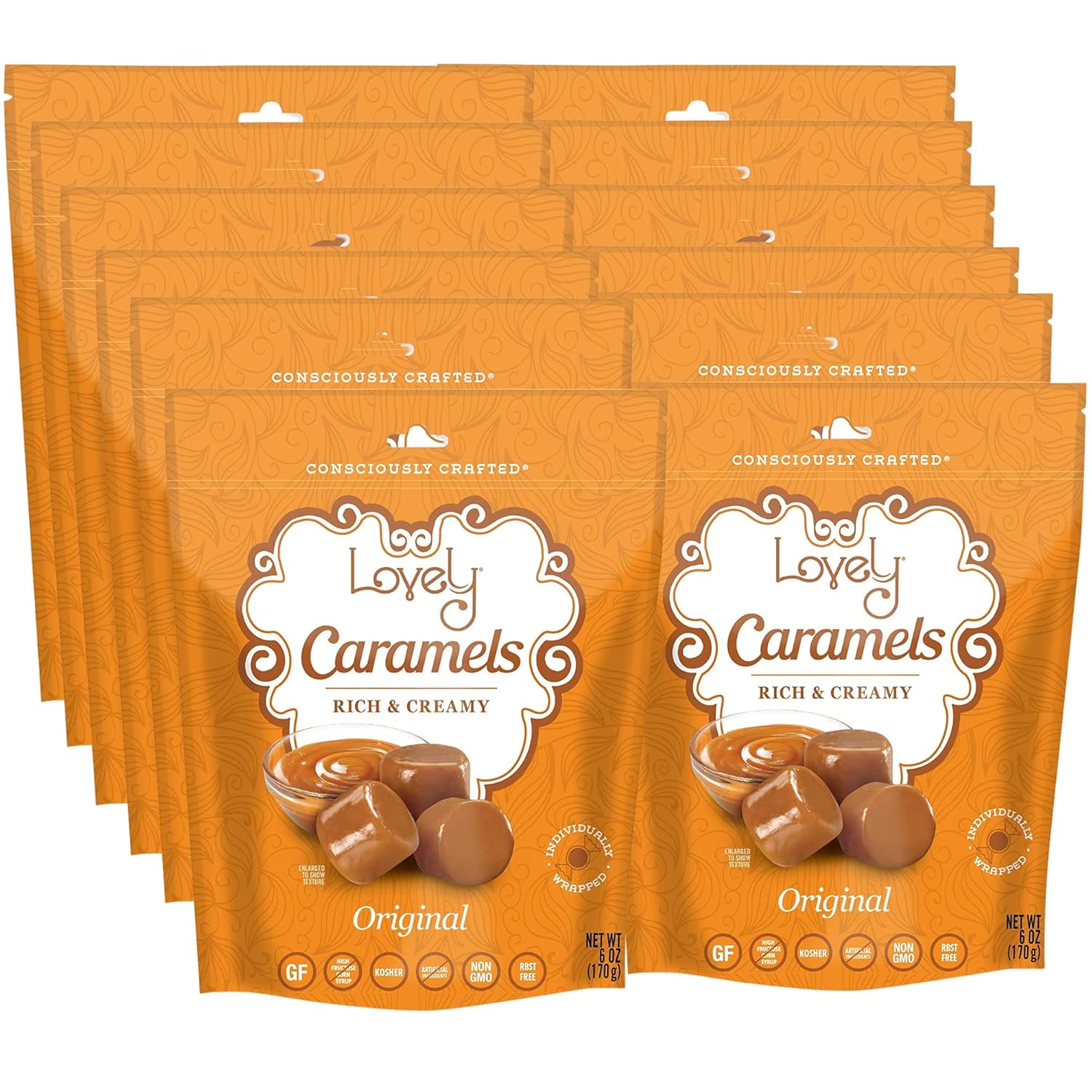 Original Caramels - Chewy Non-GMO Gluten-Free | – Lovely Candy Company