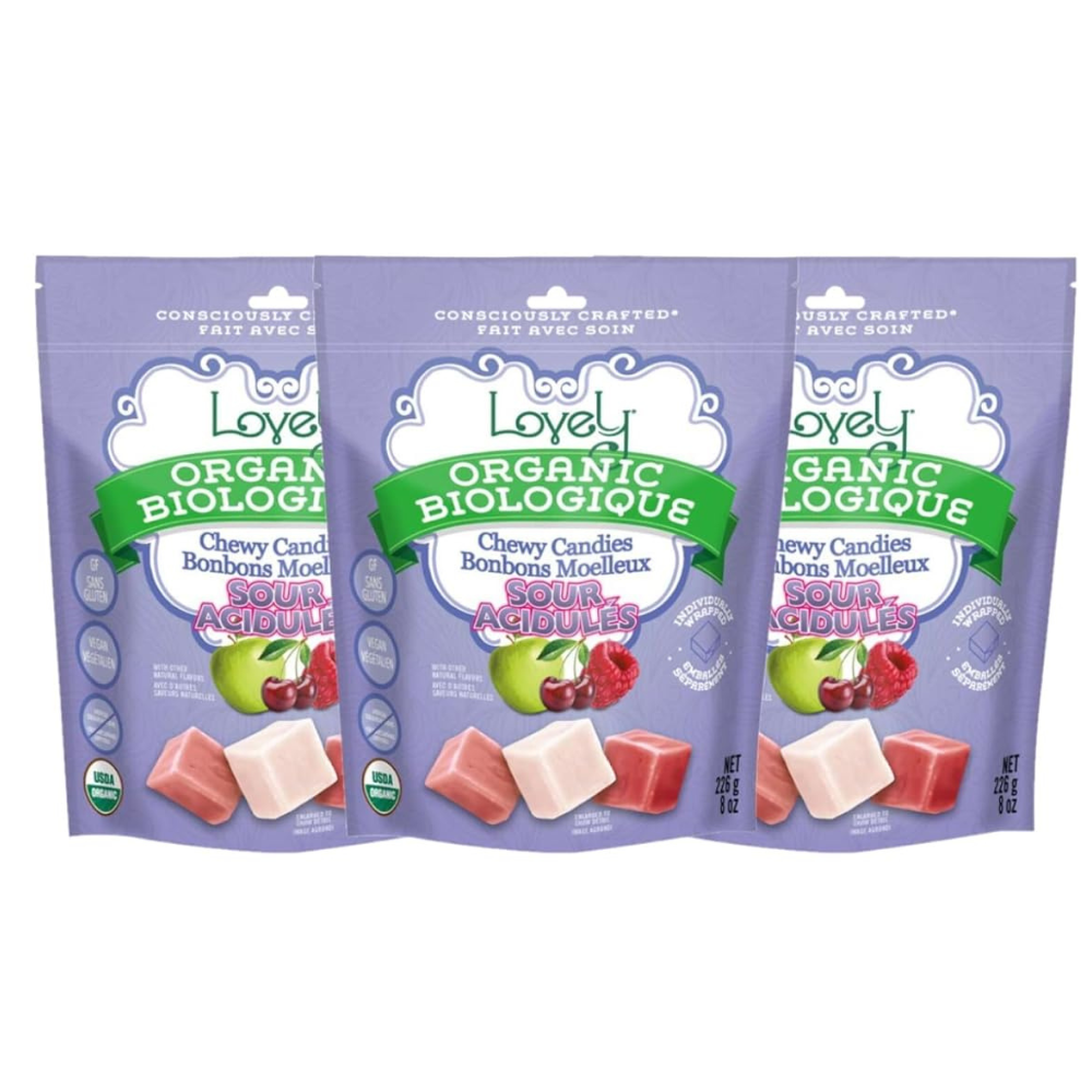 Organic Sour Chewy Candies