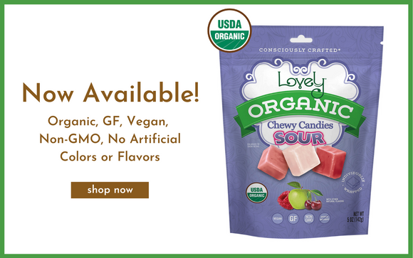 Lovely Candy Company Gluten Free Candy Organic Candy Vegan Candy