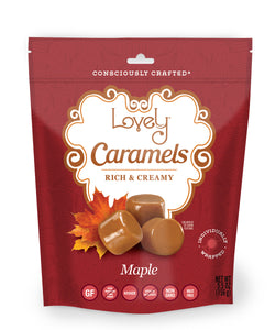 gluten free candy maple caramels
